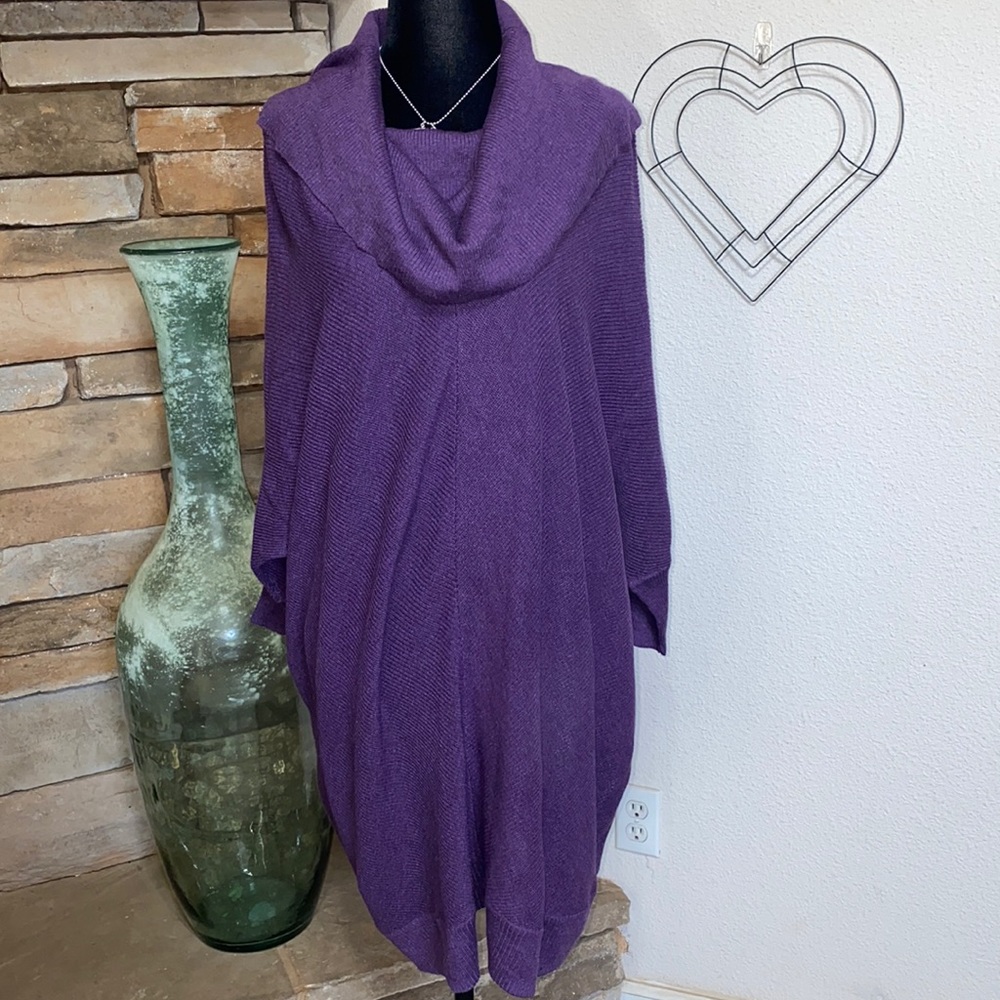 NWT! Lane Bryant- Purple Sweater Dress